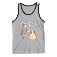 Flower Guinea Pig Dandelion Tank Top Funny Cavy Lover Gift - Wonder Print Shop