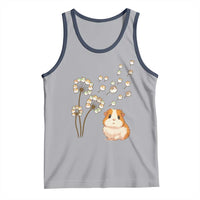 Flower Guinea Pig Dandelion Tank Top Funny Cavy Lover Gift - Wonder Print Shop