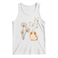 Flower Guinea Pig Dandelion Tank Top Funny Cavy Lover Gift - Wonder Print Shop