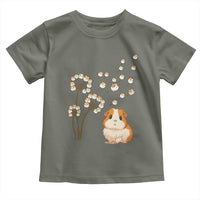 Flower Guinea Pig Dandelion Toddler T Shirt Funny Cavy Lover Gift - Wonder Print Shop