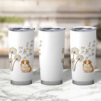 Flower Guinea Pig Dandelion Tumbler Cup Funny Cavy Lover Gift - Wonder Print Shop