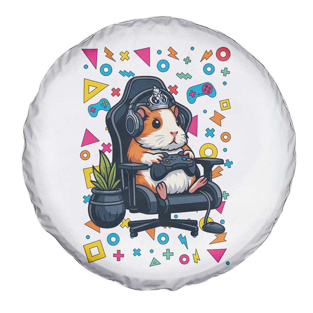 Funny Guinea Pigs And Gaming Lover Gift For Kid Spare Tire Cover - Wonder Print Shop