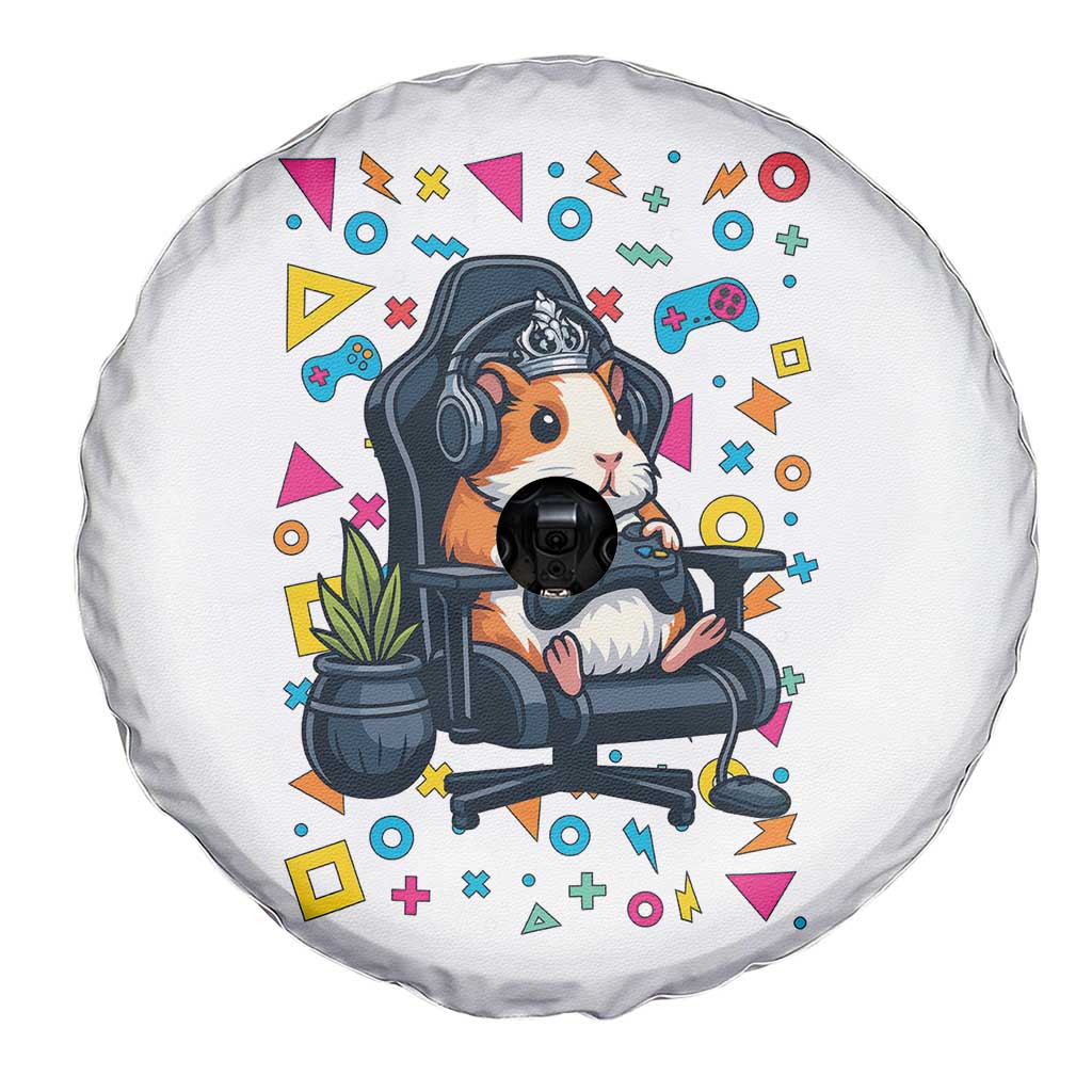 Funny Guinea Pigs And Gaming Lover Gift For Kid Spare Tire Cover - Wonder Print Shop