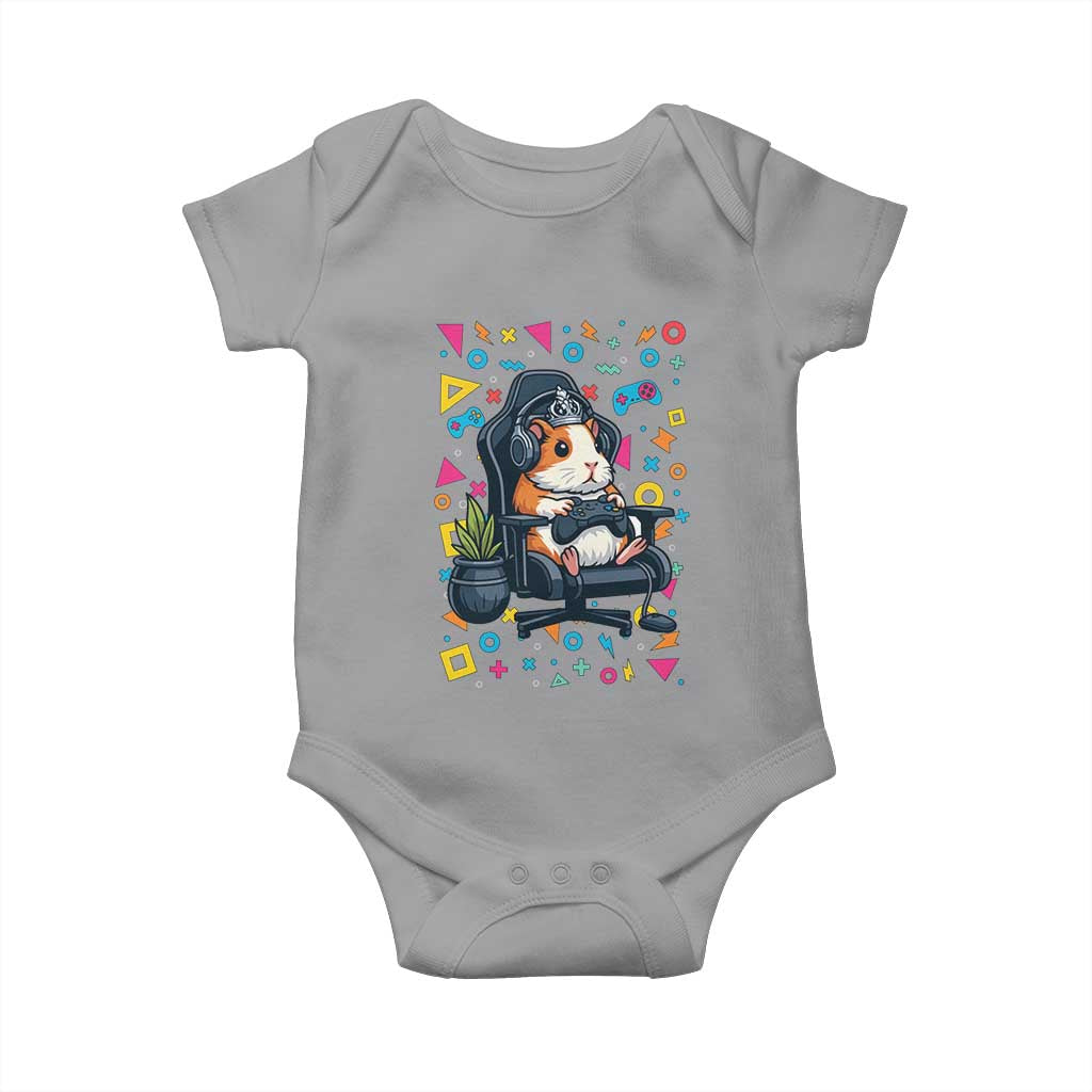 Funny Guinea Pigs And Gaming Lover Gift For Kid Baby Onesie - Wonder Print Shop