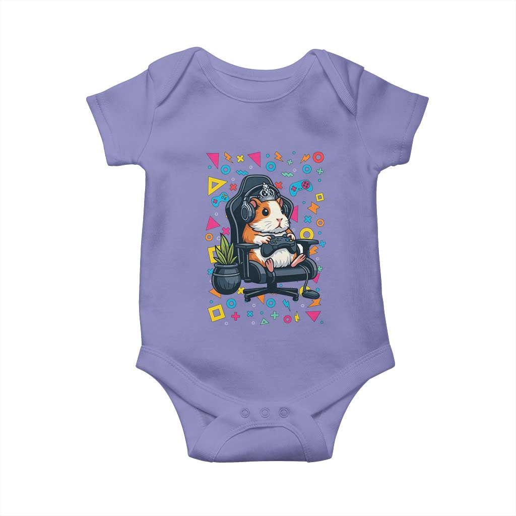 Funny Guinea Pigs And Gaming Lover Gift For Kid Baby Onesie - Wonder Print Shop