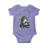 Funny Guinea Pigs And Gaming Lover Gift For Kid Baby Onesie - Wonder Print Shop