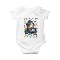 Funny Guinea Pigs And Gaming Lover Gift For Kid Baby Onesie - Wonder Print Shop