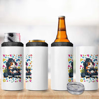 Funny Guinea Pigs And Gaming Lover Gift For Kid 4 in 1 Can Cooler Tumbler - Wonder Print Shop