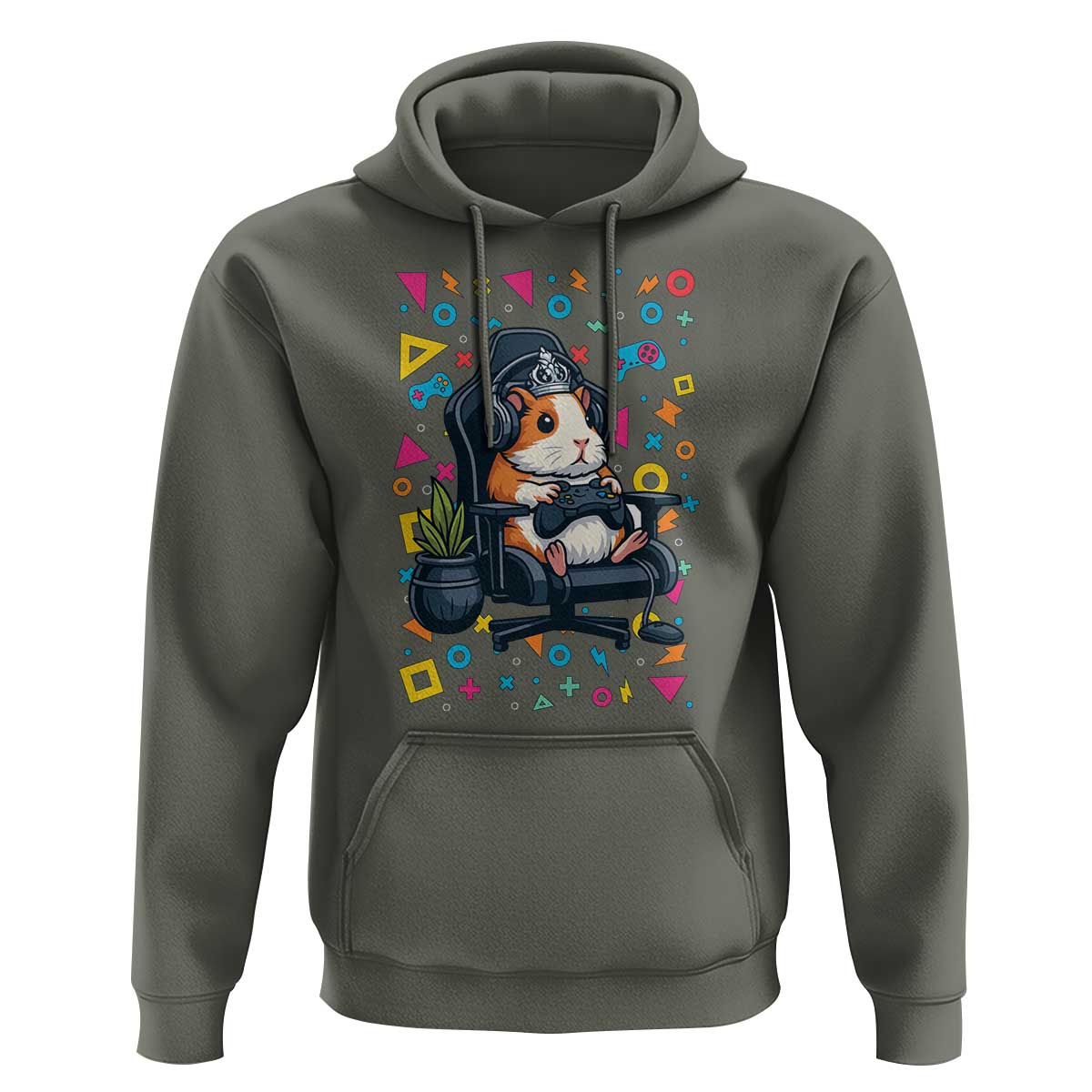 Funny Guinea Pigs And Gaming Lover Gift For Kid Hoodie - Wonder Print Shop