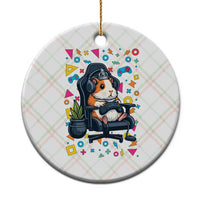 Funny Guinea Pigs And Gaming Lover Gift For Kid Ceramic Ornament - Wonder Print Shop