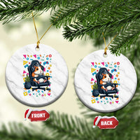 Funny Guinea Pigs And Gaming Lover Gift For Kid Ceramic Ornament - Wonder Print Shop