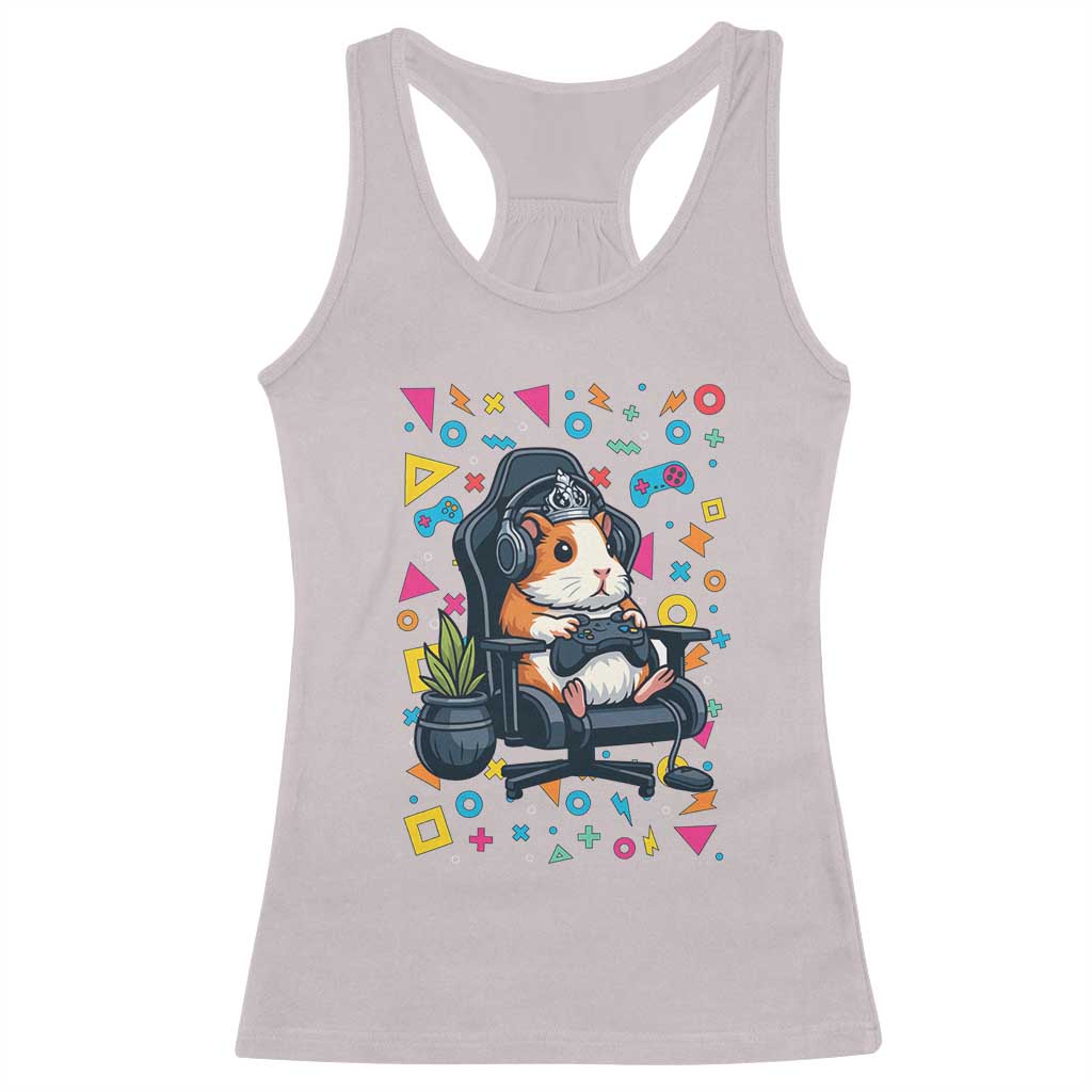 Funny Guinea Pigs And Gaming Lover Gift For Kid Racerback Tank Top - Wonder Print Shop