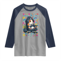 Funny Guinea Pigs And Gaming Lover Gift For Kid Raglan Shirt - Wonder Print Shop