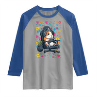 Funny Guinea Pigs And Gaming Lover Gift For Kid Raglan Shirt - Wonder Print Shop