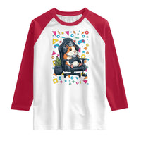 Funny Guinea Pigs And Gaming Lover Gift For Kid Raglan Shirt - Wonder Print Shop
