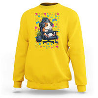 Funny Guinea Pigs And Gaming Lover Gift For Kid Sweatshirt - Wonder Print Shop