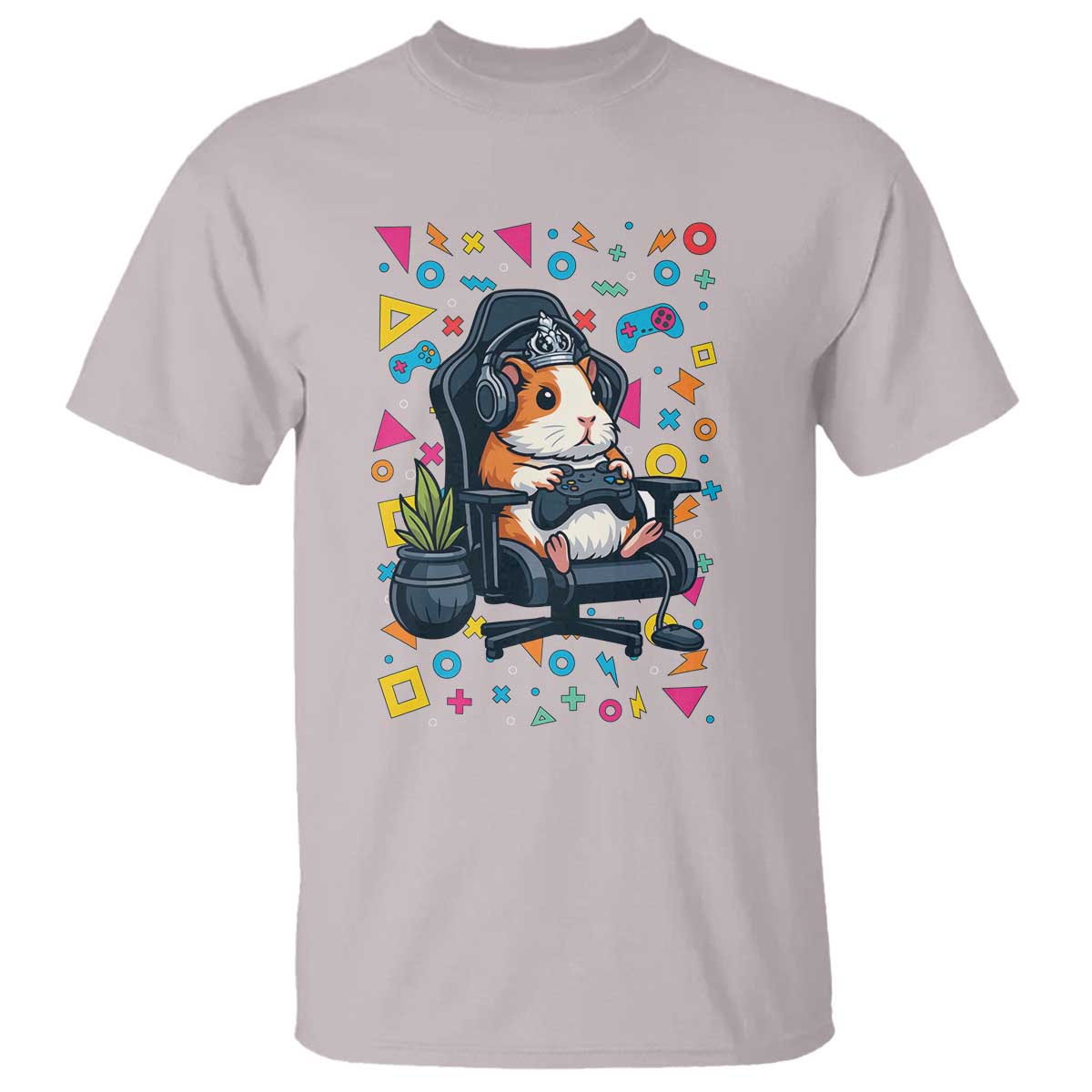 Funny Guinea Pigs And Gaming Lover Gift For Kid T Shirt - Wonder Print Shop