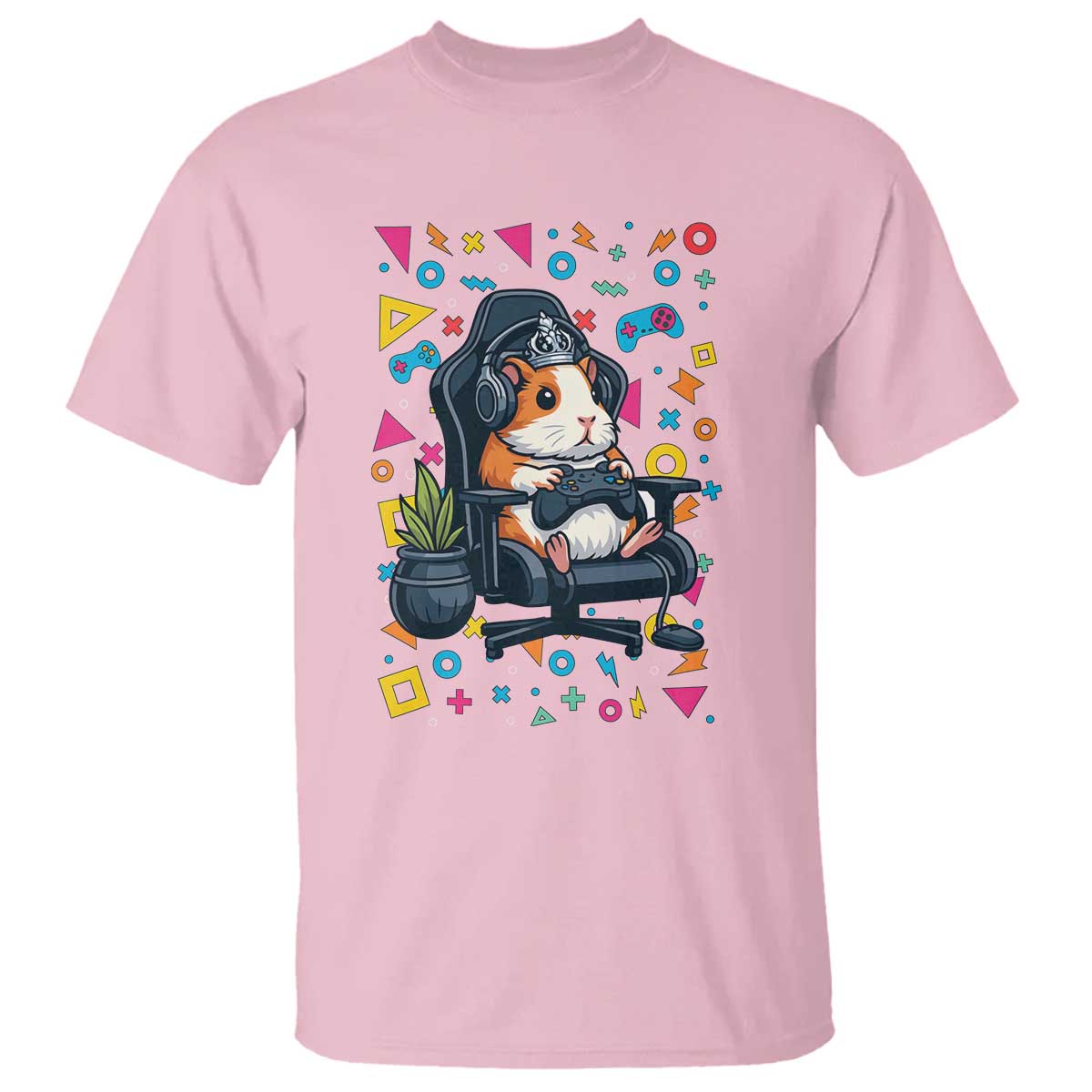 Funny Guinea Pigs And Gaming Lover Gift For Kid T Shirt - Wonder Print Shop