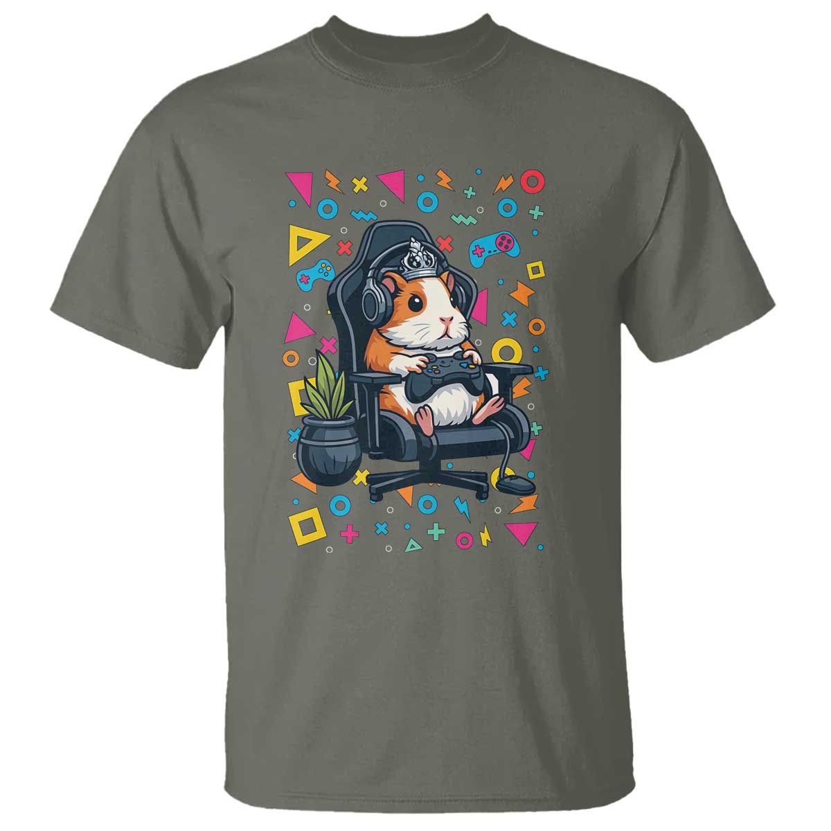Funny Guinea Pigs And Gaming Lover Gift For Kid T Shirt - Wonder Print Shop