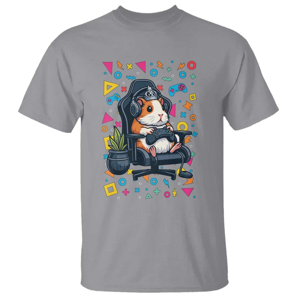 Funny Guinea Pigs And Gaming Lover Gift For Kid T Shirt - Wonder Print Shop
