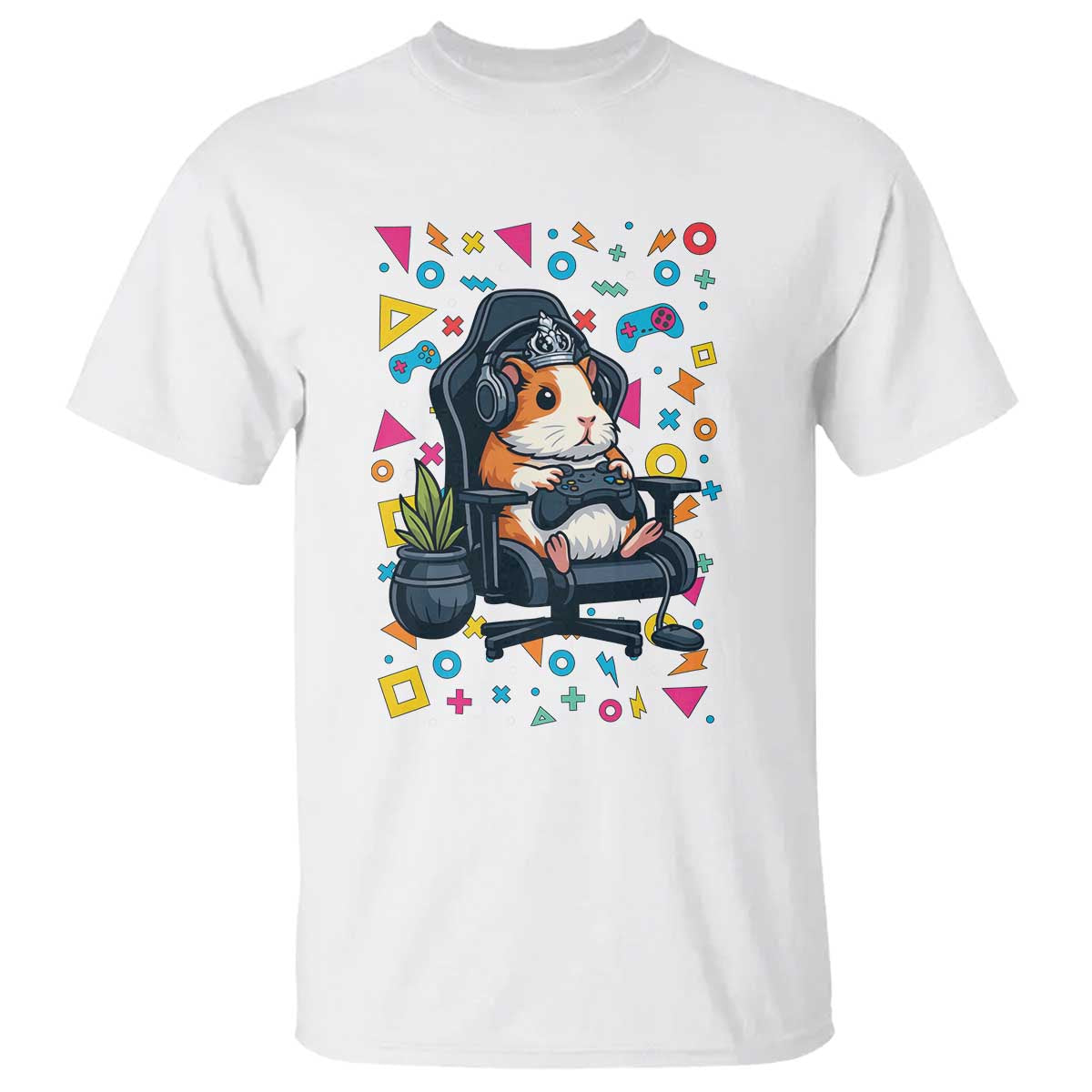Funny Guinea Pigs And Gaming Lover Gift For Kid T Shirt - Wonder Print Shop