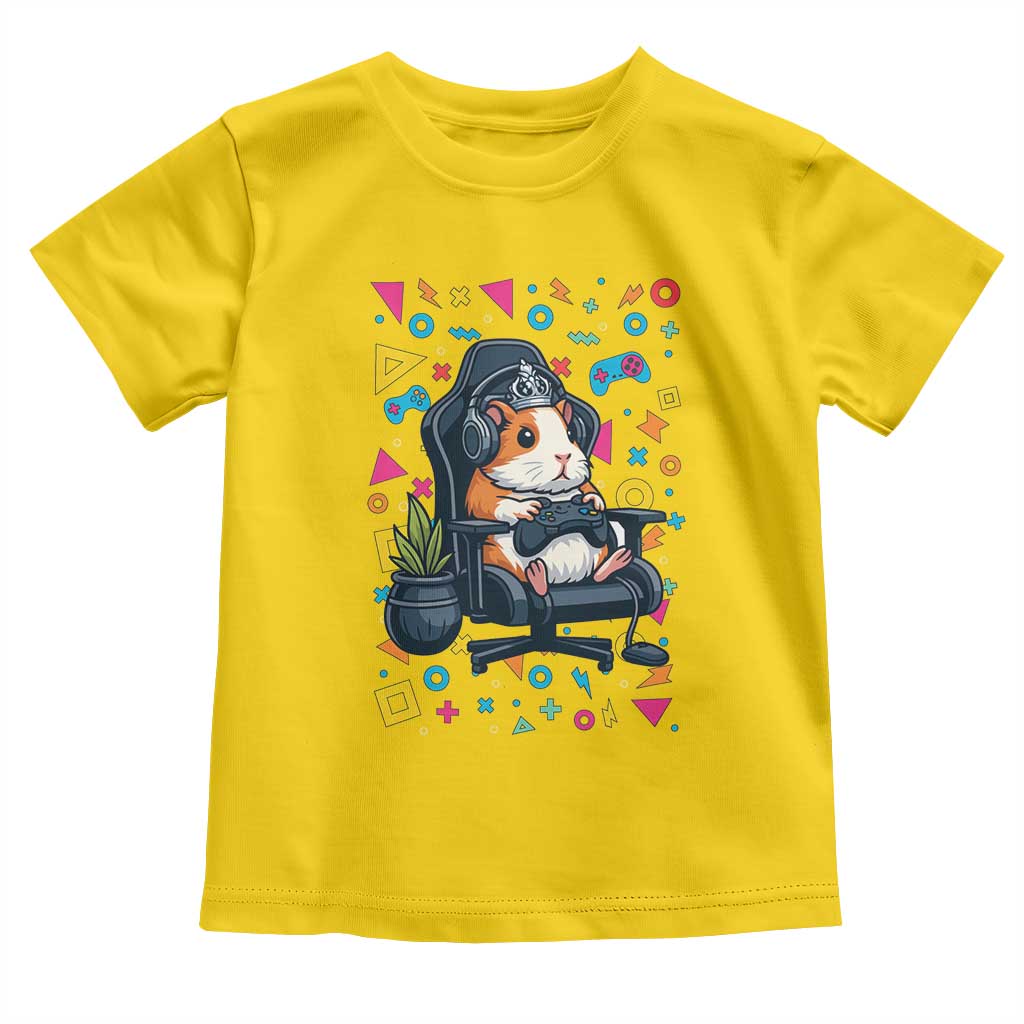 Funny Guinea Pigs And Gaming Lover Gift For Kid Toddler T Shirt - Wonder Print Shop
