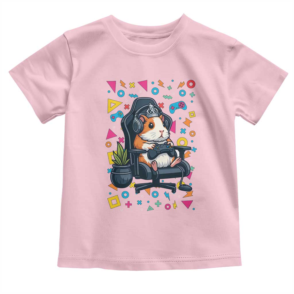 Funny Guinea Pigs And Gaming Lover Gift For Kid Toddler T Shirt - Wonder Print Shop