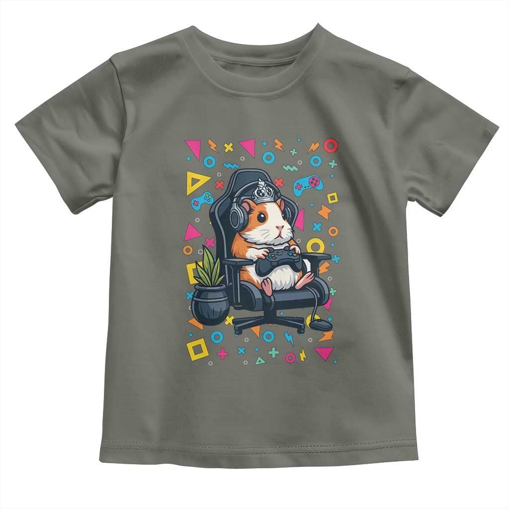 Funny Guinea Pigs And Gaming Lover Gift For Kid Toddler T Shirt - Wonder Print Shop