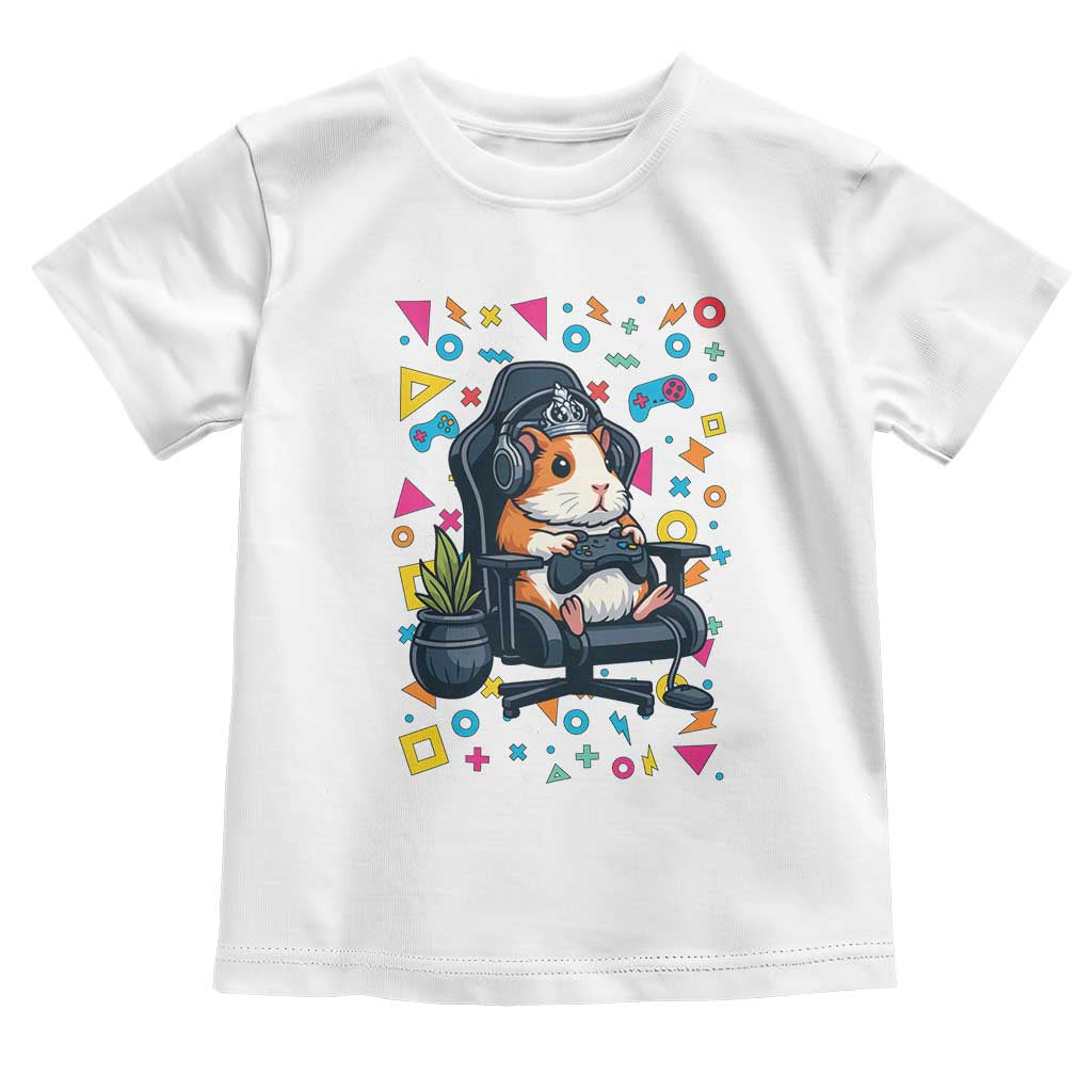 Funny Guinea Pigs And Gaming Lover Gift For Kid Toddler T Shirt - Wonder Print Shop