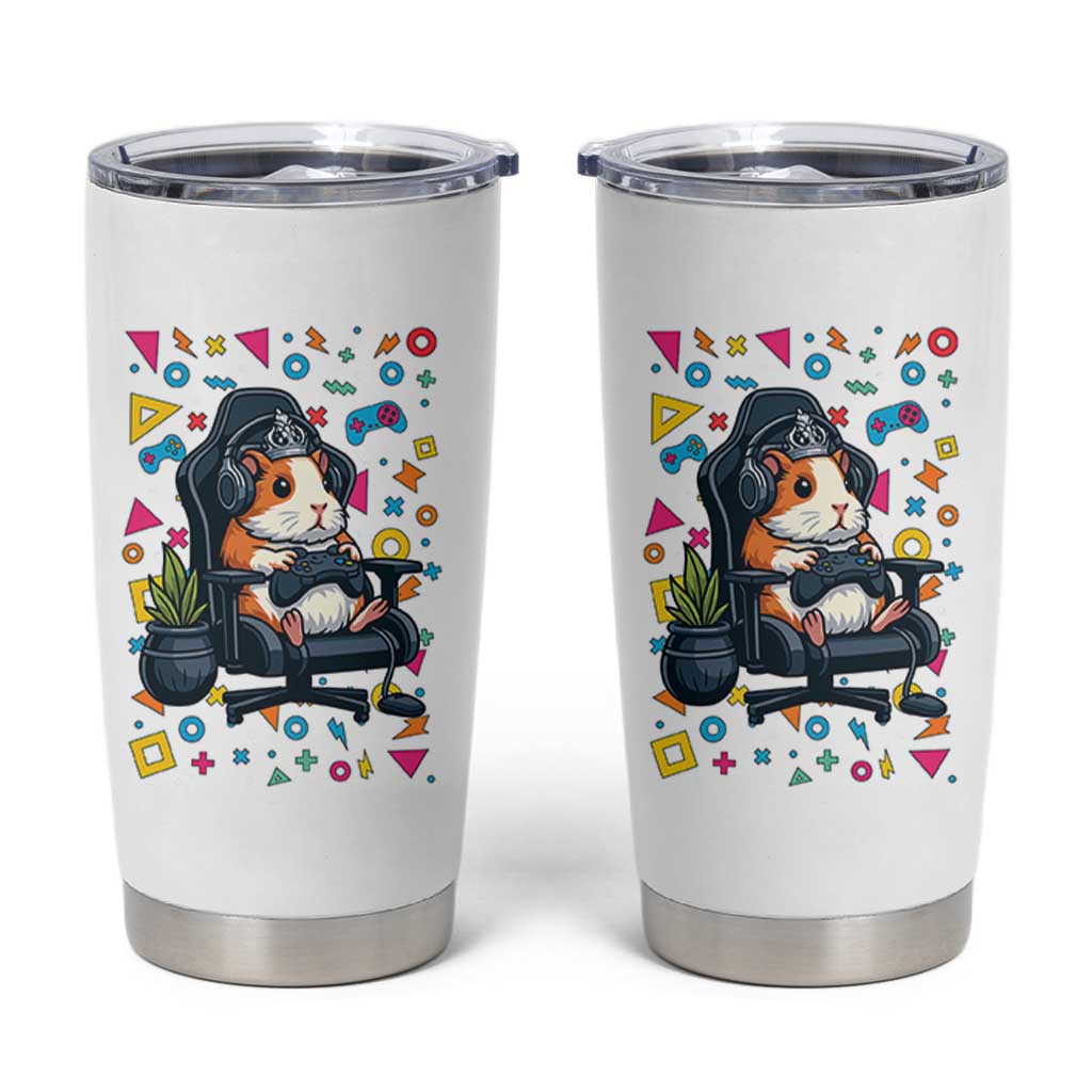 Funny Guinea Pigs And Gaming Lover Gift For Kid Tumbler Cup - Wonder Print Shop