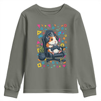 Funny Guinea Pigs And Gaming Lover Gift For Kid Youth Sweatshirt - Wonder Print Shop