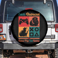 Funny Easily Distracted By Guinea Pigs And Gaming Spare Tire Cover Game Lover Gift - Wonder Print Shop