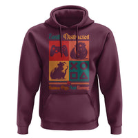 Funny Easily Distracted By Guinea Pigs And Gaming Hoodie Game Lover Gift - Wonder Print Shop