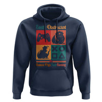 Funny Easily Distracted By Guinea Pigs And Gaming Hoodie Game Lover Gift - Wonder Print Shop