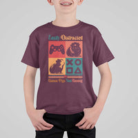 Funny Easily Distracted By Guinea Pigs And Gaming T Shirt For Kid Game Lover Gift - Wonder Print Shop