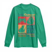 Funny Easily Distracted By Guinea Pigs And Gaming Long Sleeve Shirt Game Lover Gift - Wonder Print Shop