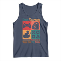 Funny Easily Distracted By Guinea Pigs And Gaming Tank Top Game Lover Gift - Wonder Print Shop