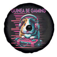 Funny Guinea Pig Video Game Player Gift Spare Tire Cover Guinea Be Gaming - Wonder Print Shop