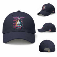 Funny Guinea Pig Video Game Player Gift Baseball Cap Guinea Be Gaming