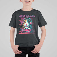 Funny Guinea Pig Video Game Player Gift T Shirt For Kid Guinea Be Gaming - Wonder Print Shop