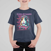 Funny Guinea Pig Video Game Player Gift T Shirt For Kid Guinea Be Gaming - Wonder Print Shop