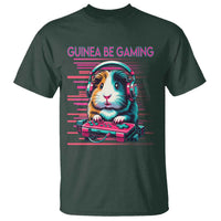 Funny Guinea Pig Video Game Player Gift T Shirt Guinea Be Gaming - Wonder Print Shop