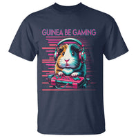 Funny Guinea Pig Video Game Player Gift T Shirt Guinea Be Gaming - Wonder Print Shop