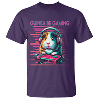 Funny Guinea Pig Video Game Player Gift T Shirt Guinea Be Gaming - Wonder Print Shop