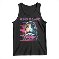 Funny Guinea Pig Video Game Player Gift Tank Top Guinea Be Gaming - Wonder Print Shop
