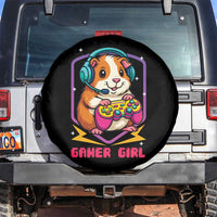 Guinea Pig Video Game Rodent Lover Spare Tire Cover Funny Gamers Girl Gift - Wonder Print Shop