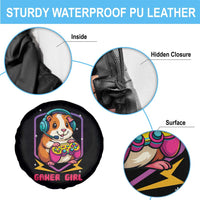 Guinea Pig Video Game Rodent Lover Spare Tire Cover Funny Gamers Girl Gift - Wonder Print Shop