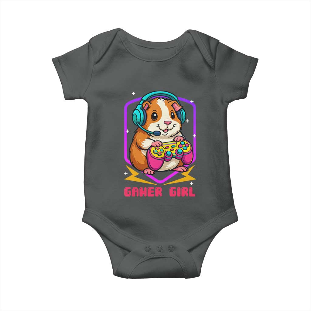 Guinea Pig Video Game Rodent Lover Baby Onesie Funny Gamers Girl Gift - Wonder Print Shop