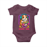 Guinea Pig Video Game Rodent Lover Baby Onesie Funny Gamers Girl Gift - Wonder Print Shop