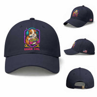 Guinea Pig Video Game Rodent Lover Baseball Cap Funny Gamers Girl Gift
